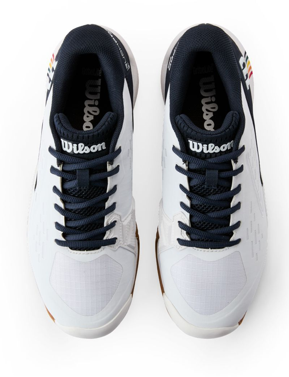 Мужские кроссовки теннисные Wilson Rush Pro Ace RG Clay - белый
