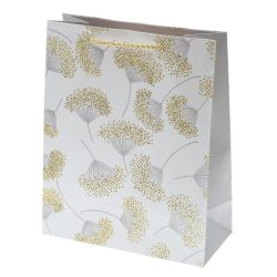 GAEM Пакет подарочный M (бумага 210г/м2, блок 12шт), L26 W12 H32 см, 4в.