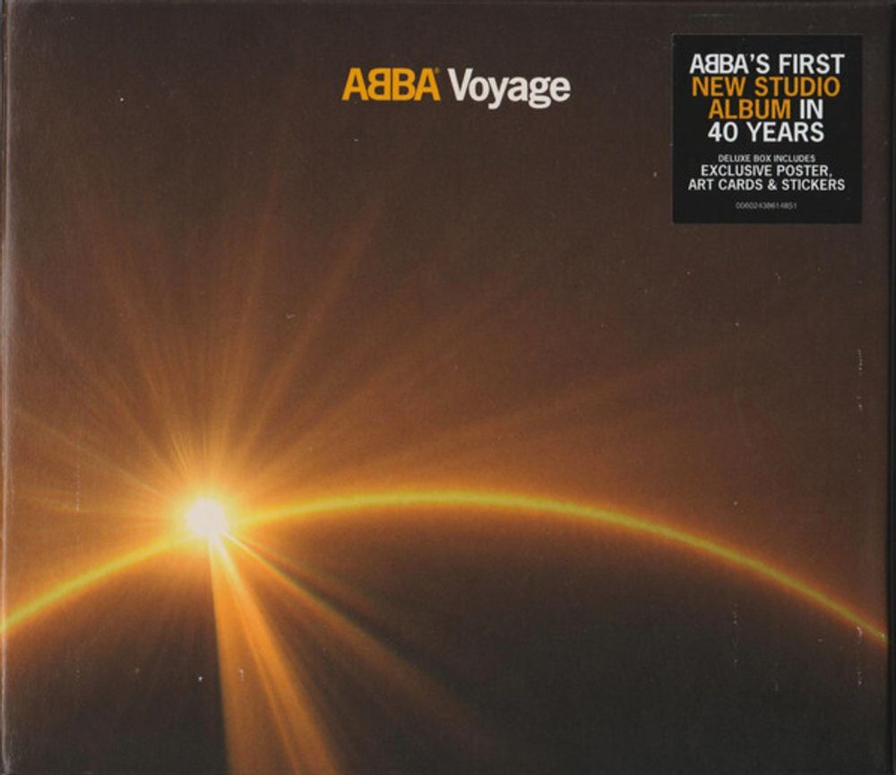 ABBA. Voyage. Deluxe Box (CD, постер, открытки, стикеры) АББА. Вояж - НОВЫЙ АЛЬБОМ 2021