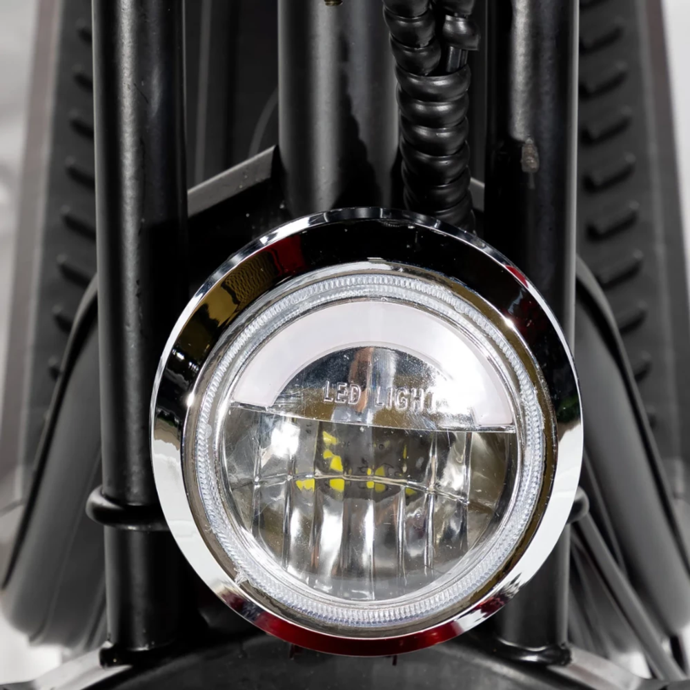 Электроскутер Citycoco Trike Mini 1000W 48V 20AH Чёрный