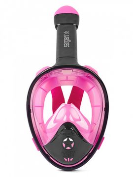 Маска полнолицевая Sargan Планета океан 2.0 черный/розовый