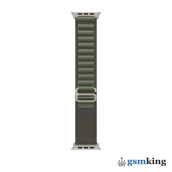 Apple Watch Ultra GPS + Cellular 49mm Titanium Case with Starlight Green Loop