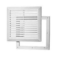 Решётка вентиляционная разъёмная с москитной сеткой 180х240 мм