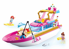 Konstruktor \ Конструктор GIRLSDREAM/Luxueus Jacht