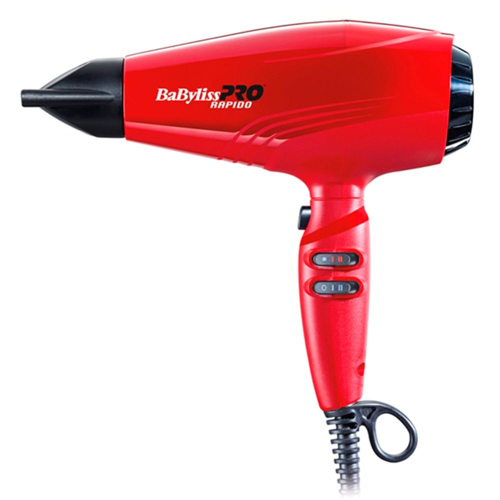 Профессиональный фен BaByliss PRO Rapido Ferrari BAB7000IRE Red