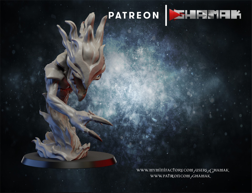 Grand Alliance Chaos Disciples of Tzeentch Chaos Daemons Огневик Тзинча №1 миниатюра для dnd, днд, pathfinder, фентези, Настольная игра, НРИ, Варгейм, РПГ