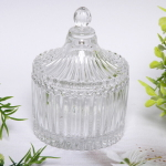 Сахарница стеклянная 100мл «Пирамидка» 6*9см