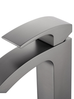 Смеситель для раковины WONZON & WOGHAND FIT, Темный графит (WW-88139009-BGM)