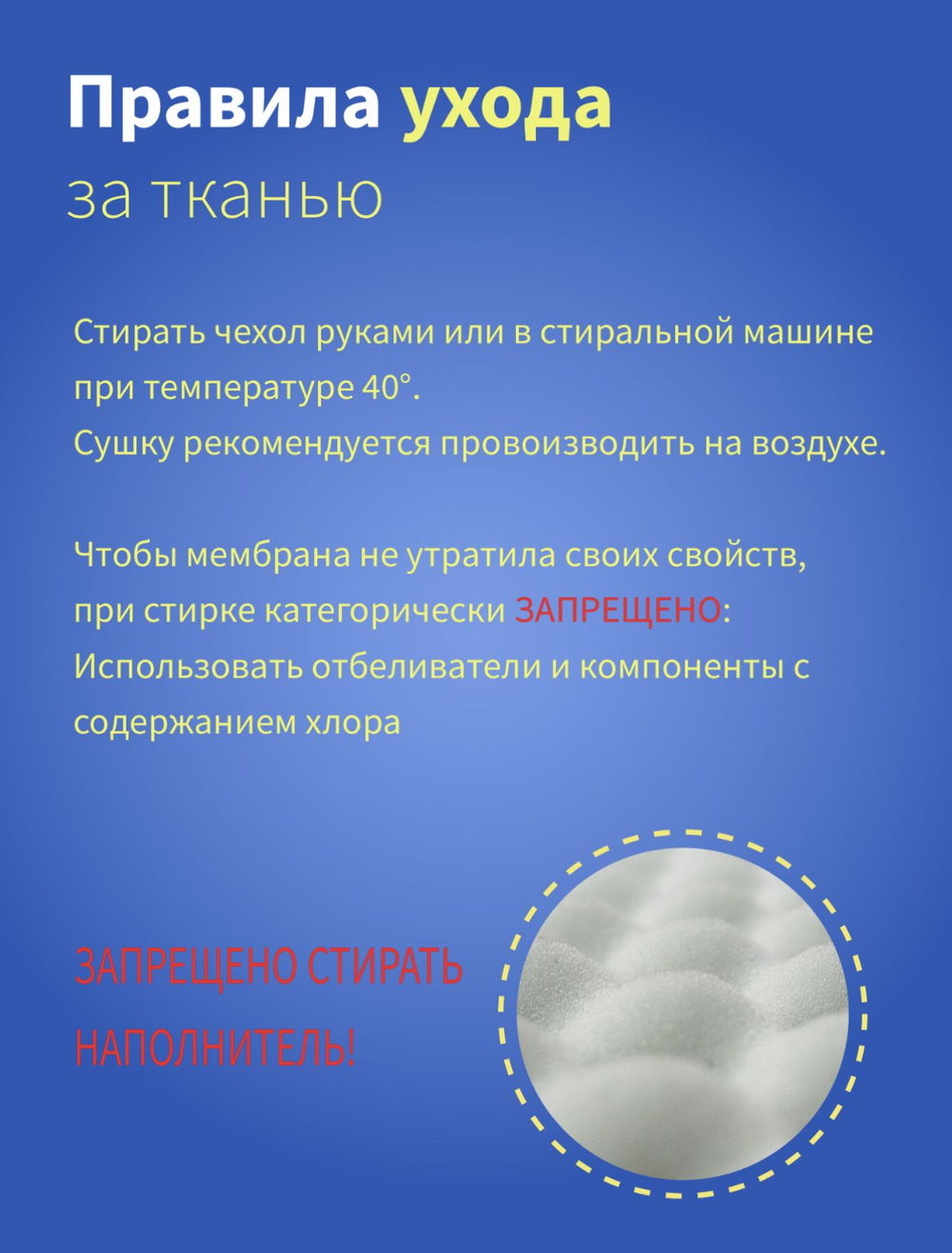 Подушка противопролежневая полиуретановая 40*40*6 см для сидения