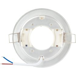 Светильник встраиваемый ЭРА KL 76 AL/SL /1 под лампу GX53 серебро