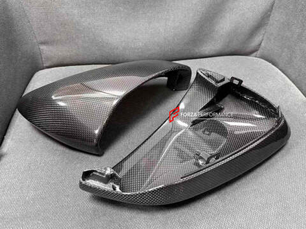Карбоновые накладки на боковые зеркала на замену для Ferrari Purosangue 2023+ Феррари Пуросанг