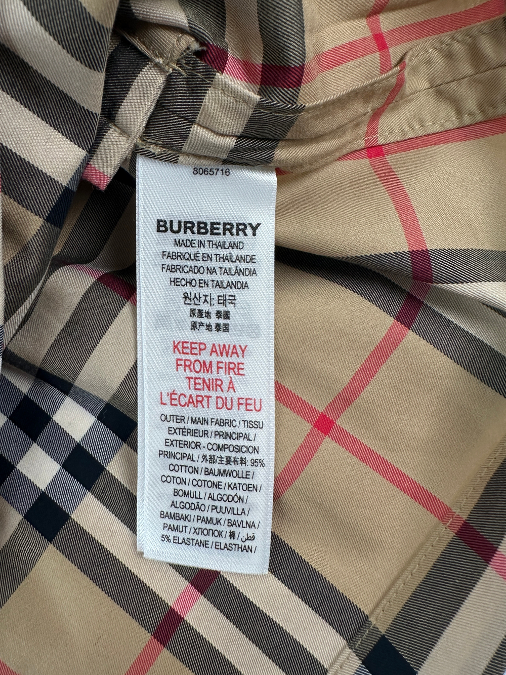 Топ Burberry