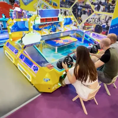 Игровой стол с гоночными машинками «Crazy Water Ride»