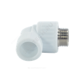 Угольник PP-R комбинированный белый Дн 32х1/2" НР VALFEX 10126232