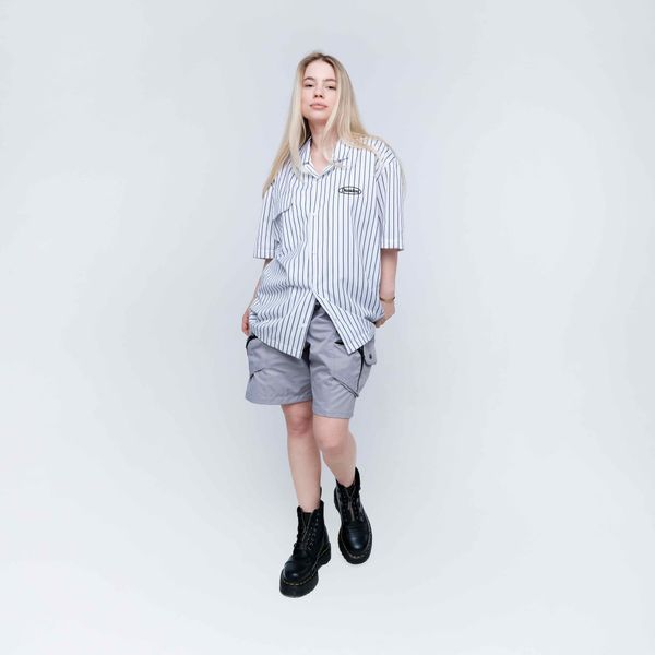 Рубашка Oval Logo белая - фото 9