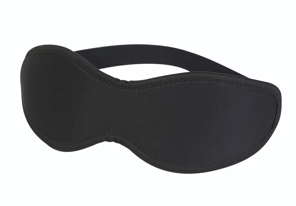Неопреновая черная маска на глаза (Цвет: черный)