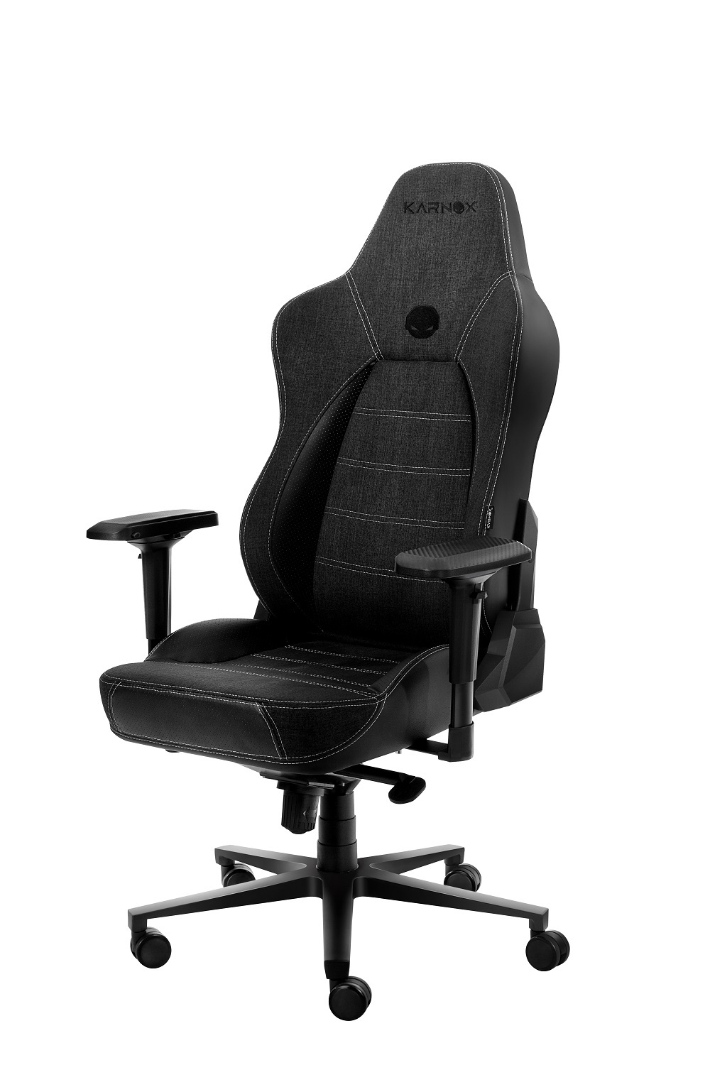 Премиум игровое кресло KARNOX DEFENDER DR -ткань, dark grey
