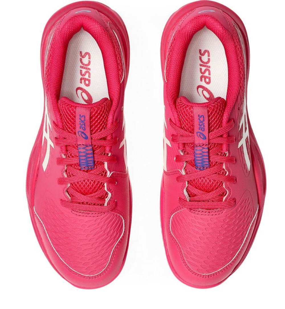 Детские теннисные кроссовки Asics Gel-Resolution X GS Clay - bright rose/cream
