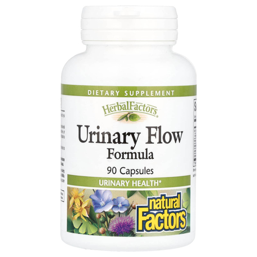 Natural Factors, средство для улучшения мочеотделения, 90 капсул