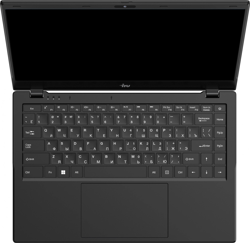 Ноутбук  iRu Planio 14ING 14 ", N, 8 Гб RAM, 256 Гб SSD, UHD Graphics, Черный