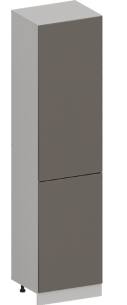 Кухня Модуль ШПХВ 600Н Графит / Грей Софт