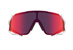 Спортивные очки 720armour Falcon / Matte Silver / Red Lens
