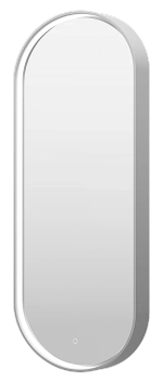 Зеркало Misty SATURN 115x50 платина