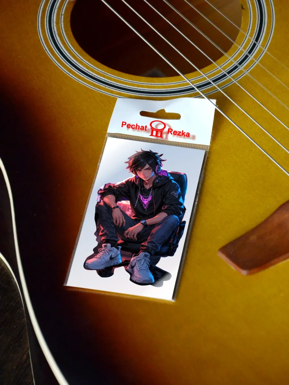 Стикер - Аниме парень