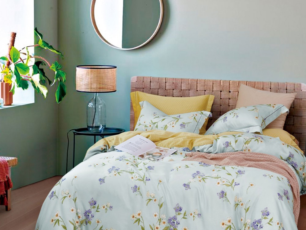 Постельное белье 1.5 спальное Asabella 1627-4S