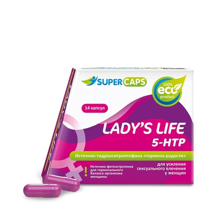 Возбуждающие капсулы Lady's Life - 14 капсул (0,35 гр.)