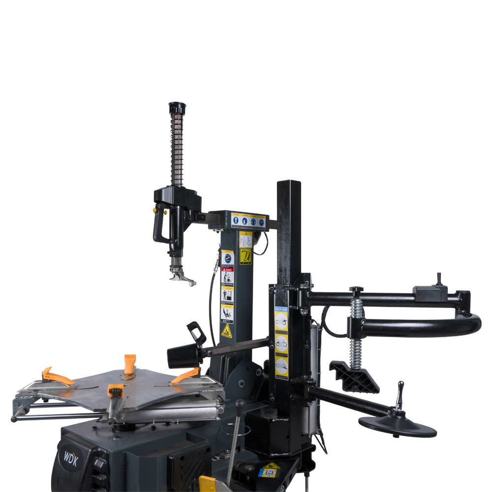 WDK-764 (380в) Станок шиномонтажный автоматический для колес до 24" + WDK-RH10 Вспомогательное устройство (третья рука)