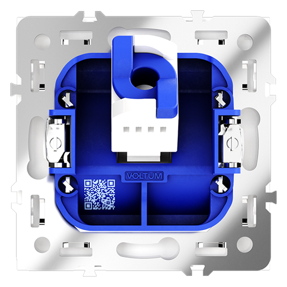 Розетка компьютерная встраиваемая VOLTUM S70 RJ45 кат.6, (кашемир)