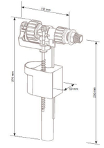 Заливной механизм для инсталляций Siamp Compact 95L 3/8 дюйма