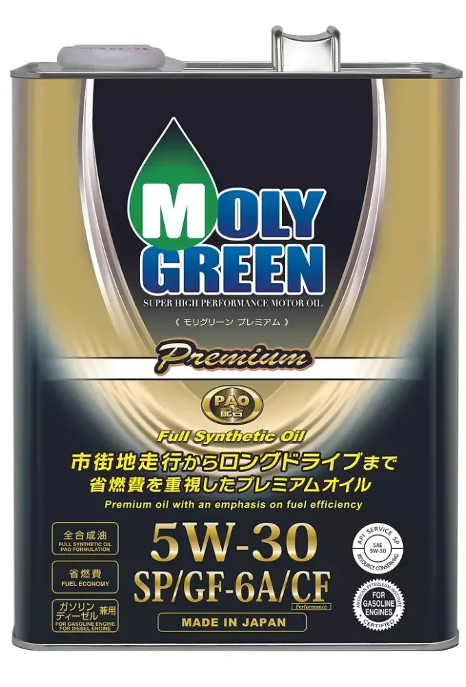 MOLYGREEN PREMIUM Sp/GF-6 5W30