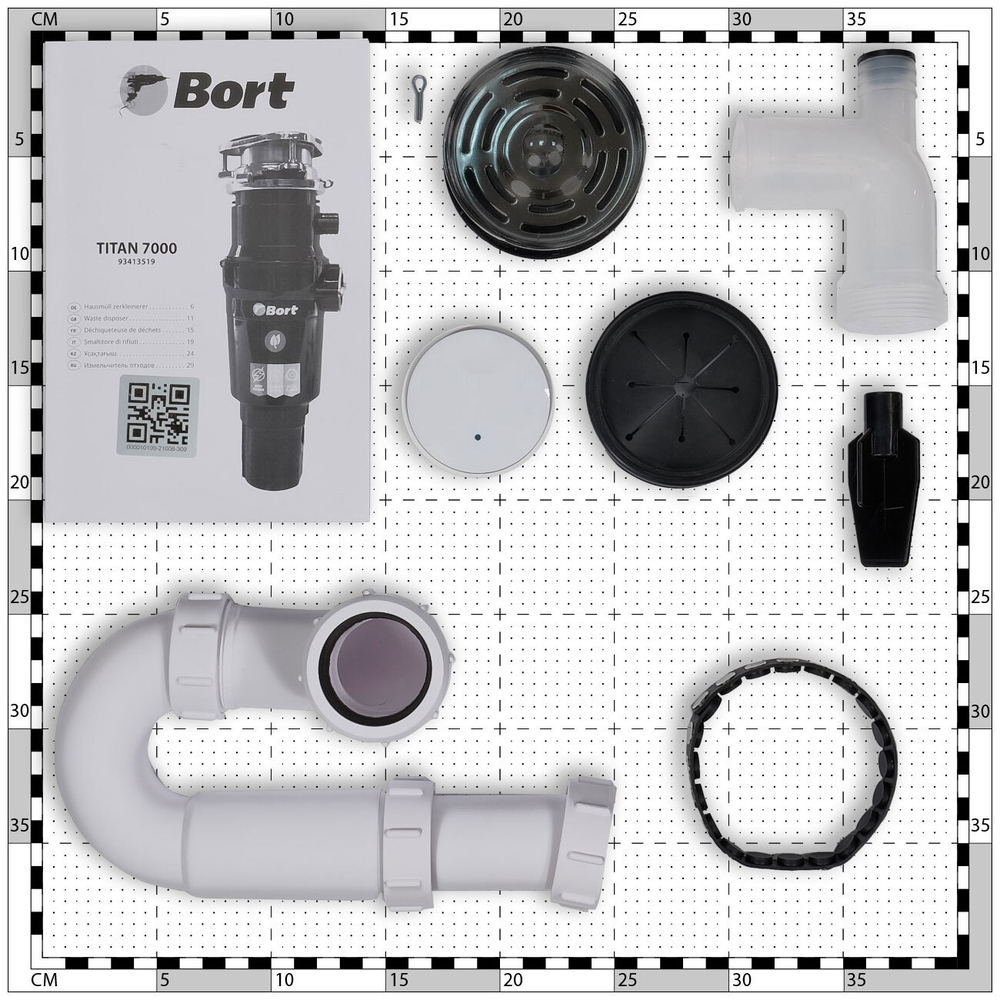 Измельчитель пищевых отходов Bort TITAN 7000