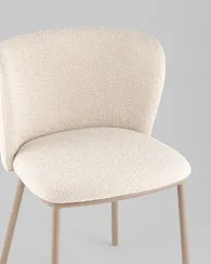 Стул Fluit, бежевый, бежевые ножки