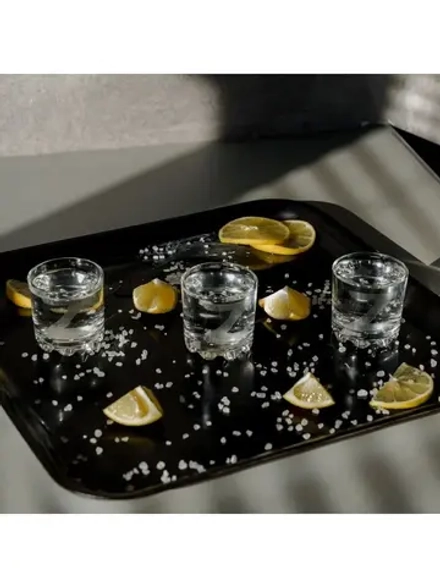 Набор рюмок стеклянных "Z" 3 шт 50 мл