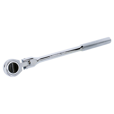 KING TONY (3734-10F) Трещотка 3/8", 250 мм, 32 зубца, дисковый механизм, шарнирная