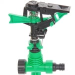 Разбрызгиватель «Грин» на колышке, импульсный, круговой, 30см, б/с ДоброСад