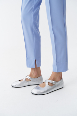 Брюки зауженные медицинские женские Сьют, скайблю