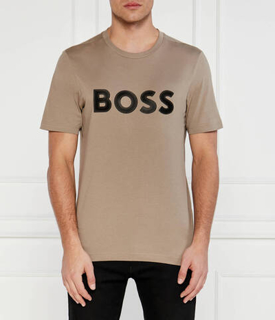 Футболка Tee 1 BOSS GREEN - хаки(50512866)