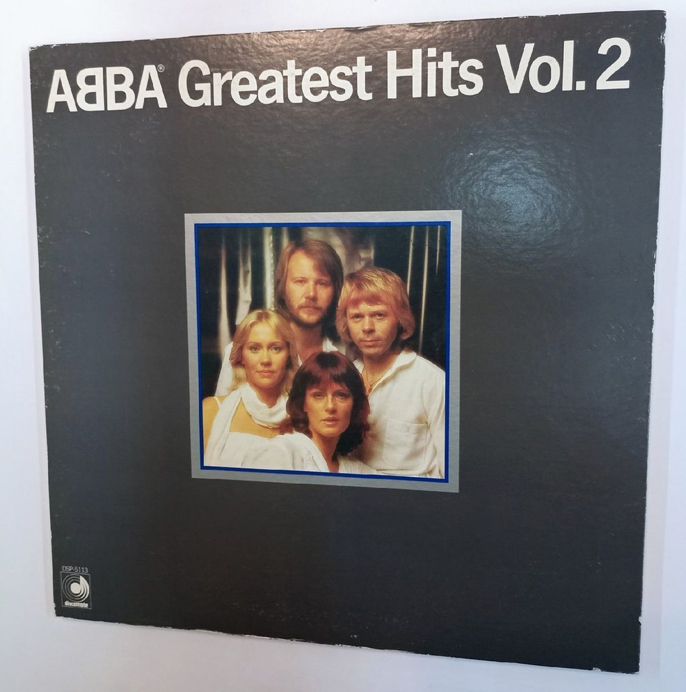 Винтажная виниловая пластинка ABBA Greatest Hits Vol. 2 (Japan 1979)
