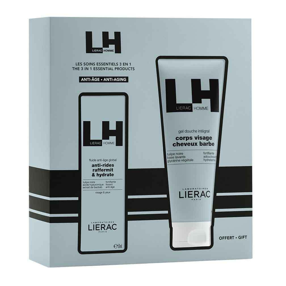 Lierac Homme Набор подарочный для мужчин Антивозрастной Lierac Homme Coffret Anti-Âge (2 средства)