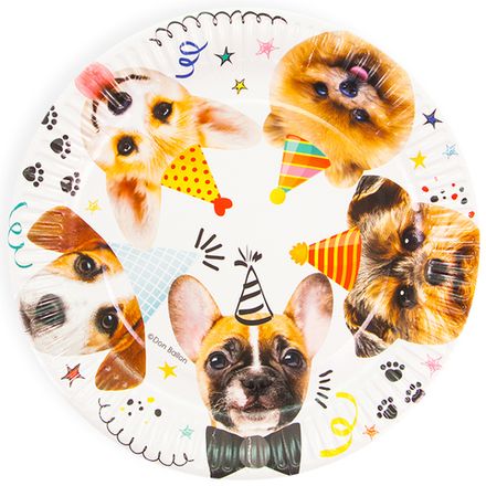 Тарелки "Щеночки" 18 см