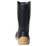 DECATHLON WELLIES 100 Waterproof And Wear resistant Slip on Rain Boots Women"s Black Brown