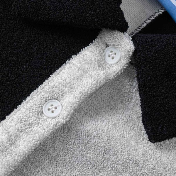 Поло color block HTF черный/серый - фото 6