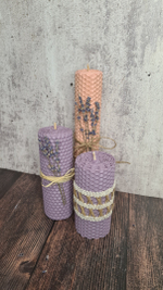 Свеча из вощины (100 % пчелиный воск)