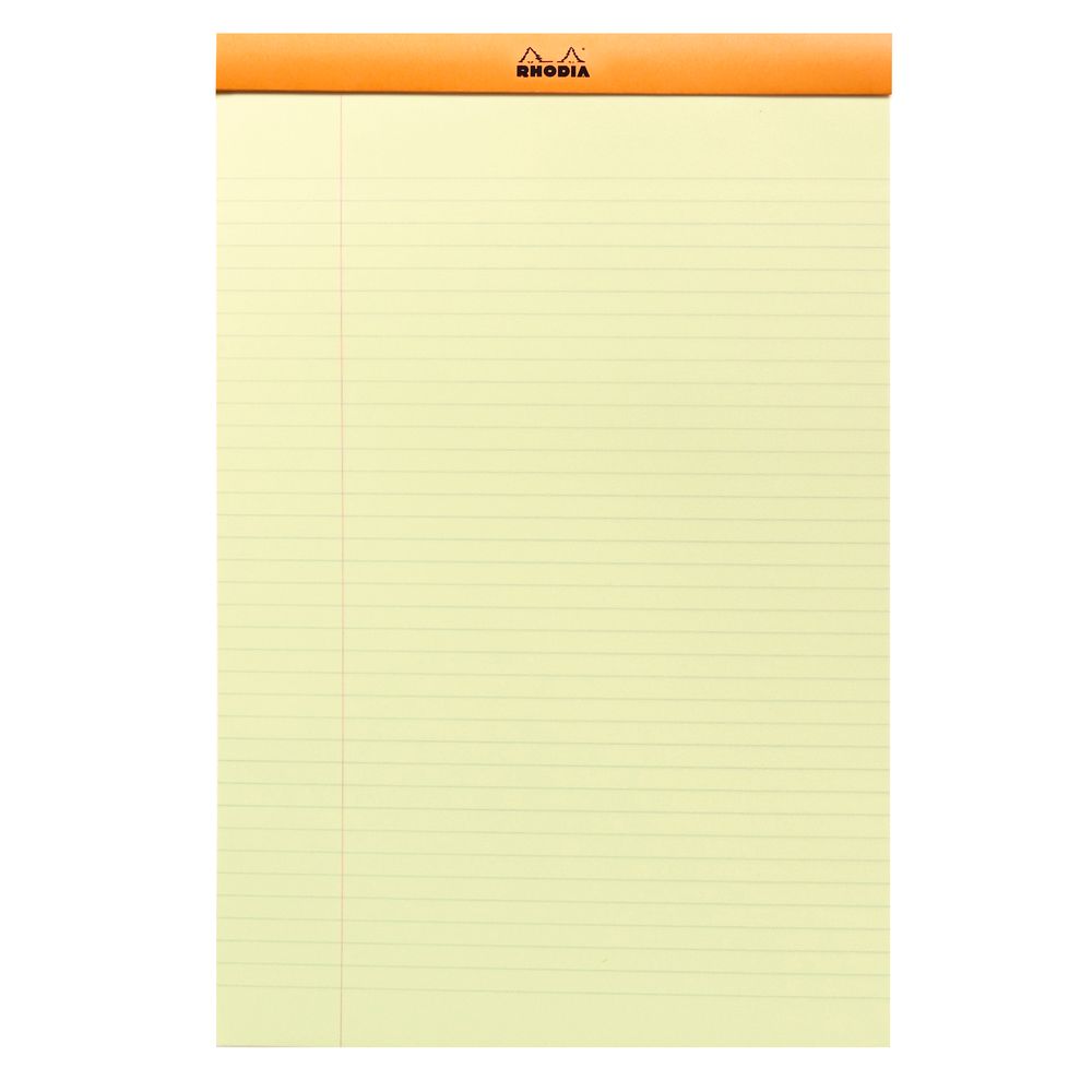 Блокнот Rhodia Basics YELLOW №19 с желтой бумагой (19660C) 2