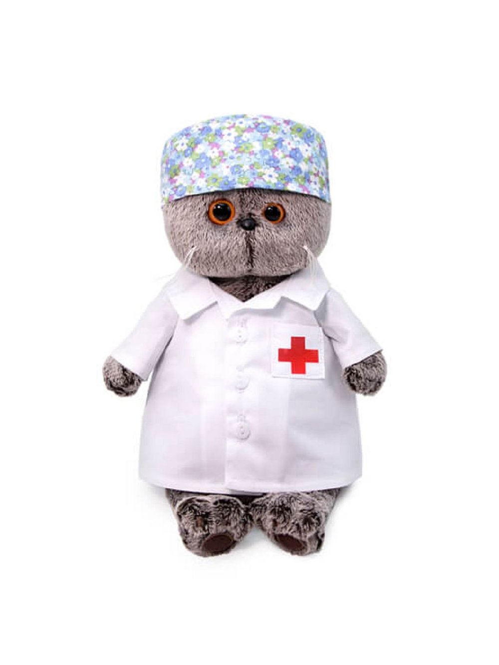 Мягкая игрушка Басик -доктор 19 см