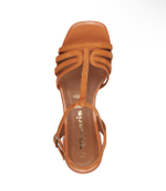 Босоножки  на каблуке кожаные Tamaris